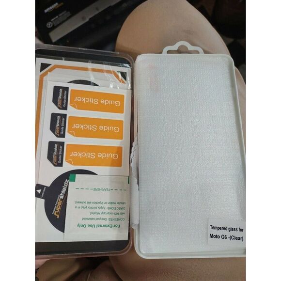 Supershieldz for Motorola Moto G6 Full Cover Tempered Glass Screen Protector - Picture 6 of 6